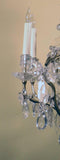 Baguès Louis XV Style Rock Crystal and Gilt Bronze Chandelier
