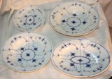 Assembled Partial Set of Royal Copenhagen Blue Fluted Dishes