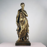 French Gilt Bronze Group Ceres