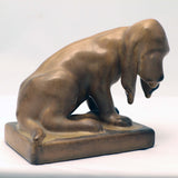 Pair of Rookwood Pottery Hound Bookends