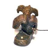 Austrian Bronze Bell-Push Modelled as a Grouse