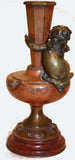 Pair of Bronze Vases by Auguste Moreau
