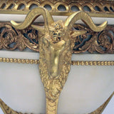 Pair of French Louis XVI Marble Gilt Bronze Ormolu Brule Parfumier
