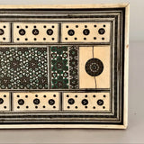 Antique Anglo-Indian Sadeli Cribbage Board