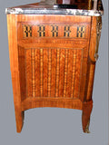 Louis XV/XVI Transition Style Kingwood and Marquetry Commode