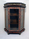 Pair of French Boulle Side Cabinets