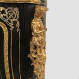 French Boulle and Ebonized Meuble d'Appui