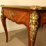 Antique Louis XV Style Kingwood Bureau Plat