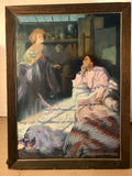Painting by George Watson Barratt "The Dream"