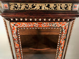 Pair of French Boulle Side Cabinets