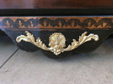 French Regence Mahogany and Marquetry Commode