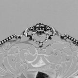 Florentine Large Pierced Silver Bowl