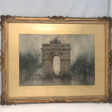 John Wesley Little L' Arc de Triomphe, Watercolor