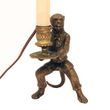 Pair of Louis XV Style Candlesticks, Modelled as Servant Monkeys