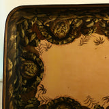 Victorian Papier Maché Tray on Stand